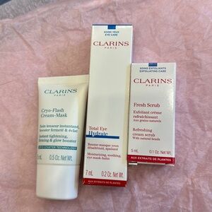 CLARINS BUNDLE OF 3